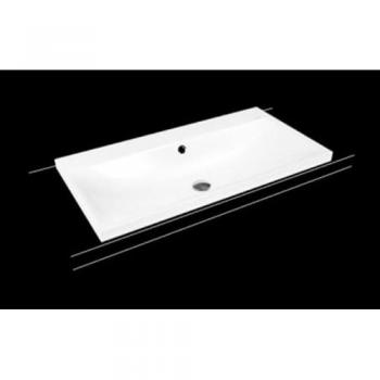 Kaldewei Silenio 904006273001 vasque 90 x 46 cm, blanc nacré, sans trop-plein