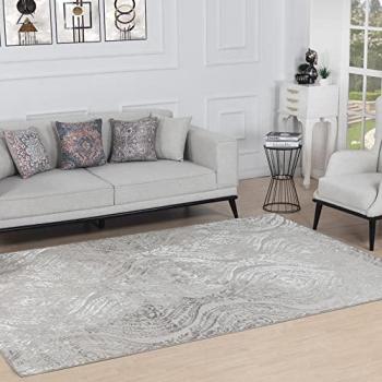Surya Vintage Rectangle Rug – Beige & Grey, 120 x 170cm
