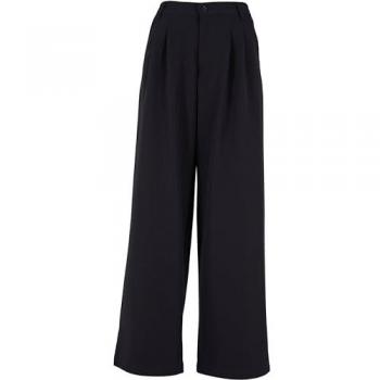 Urbano Classic Pleated Wide Leg Pants
