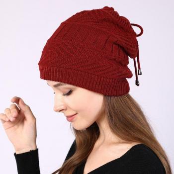 Couverture Capuchonne Tricot Unie pour Femmes