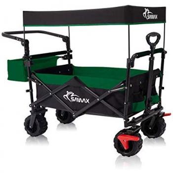 Chariot de Jardin SAMAX avec Toit Amovible