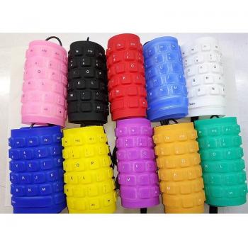 Waterproof Silicone 85-Key Portable Keyboard