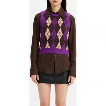 Chaleco de lana argyle Levi's