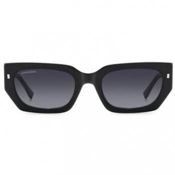 Dsquared2 ICON 0017/S 807/9O 53 Lunettes De Soleil Femme Noires