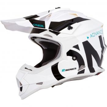 Casco O'NEAL MX Enduro 2SRS Slick | Talla L | Negro Blanco
