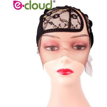 Bonnet élasticité haute pour grande tête, dentelle tissée réglable