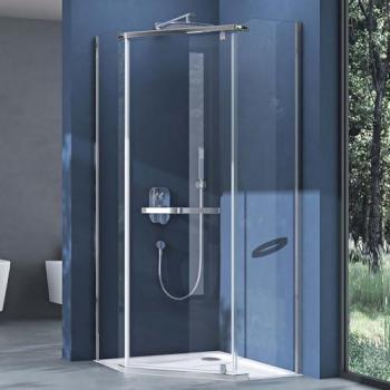Douche pentagonale Sogood Ravenna8 avec revêtement NANO 90x90