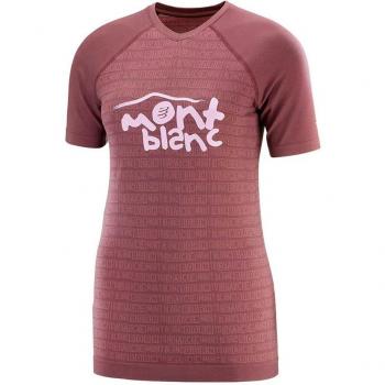 Tee Training Mont Blanc 2020 Laranja Rosa Feminina S