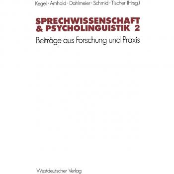Sprechwissenschaft & Psycholinguistik 2
