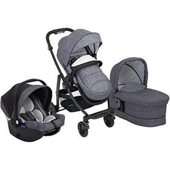GRACO Evo Trio Kinderwagen klappbar Suits Me, grau