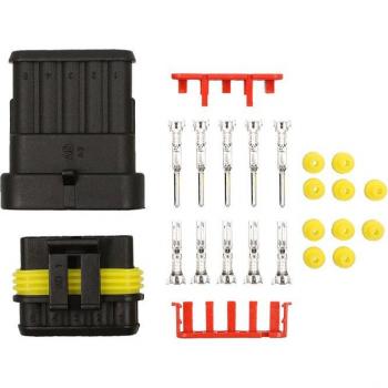 5 Sets 1P 2P 3P 4P 5P 6P Super Seal Electrical Wire Connectors for Car Xenon Lighting