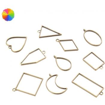 Kit DIY: Marco Geométrico de Resina Epoxi