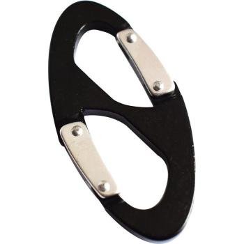 Aluminium Double‑Latch Carabiner Hook