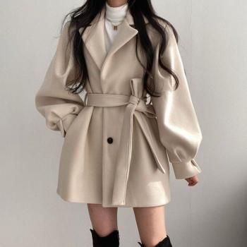 Ropa Casual Manga Farol Estilo Preppy Mujer