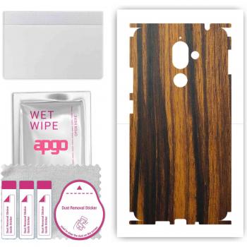 Nokia 7 Plus Tigerwood Wrap Film by apgo