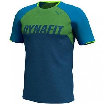 Mykonos Blue Herren T-Shirt Ride DynaFit – Kurzarm, Größe XXL 2020