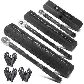 Stahlwerk Dynamomètre – Kit de 1/4, 3/8, 1/2 (210 Nm maximum)