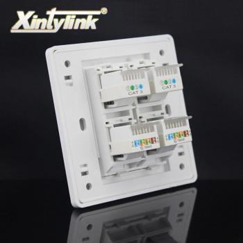 Xintylink 4-Port Modular Keystone Jack