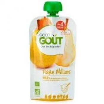 Purée de Fruits dès 4 mois Bio Poire Williams 120 g