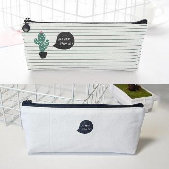 Étui à stylo cactus en non-tissé