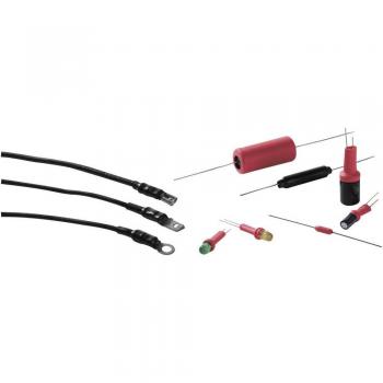 Hellermann Tyton Gaine thermorétractable sans colle 4,80 mm 2:1 noir