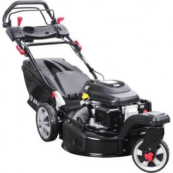 BRAST 60L Fangkorb Benzinrasenmäher – Stahlgehäuse, 5,2 kW