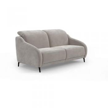 2,5-Sitzer Sofa Blues, anthrazit, mit motorischer Kopfteilverstellung