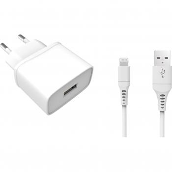 Northix GEAR 220V USB Caricatore con Cavo Lightning