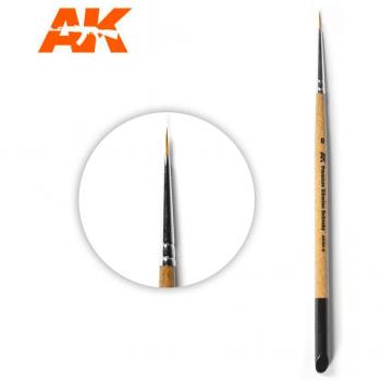 AK Interactive Kolinsky Feinpinsel 0