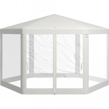 Tonnelle CrèmeHex 10 m² – Imperméabilisé