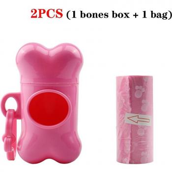 Pet Waste Bag Holder with Poop Bags