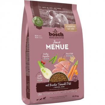 Bosch HPC Junior Menue Tierwohl-Pute Trockenfutter für Hunde 12 kg