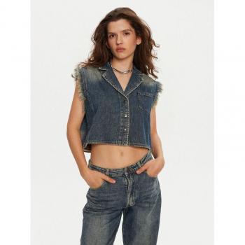 Relaxed Fit Weste 26512 – One Teaspoon, Blau