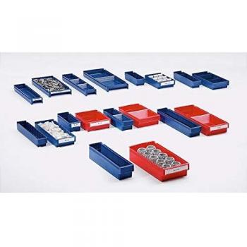 Lot de 20 bacs de rangement en polypropylène
