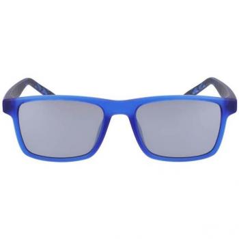 Nike CHEER DZ7380 480 – Kinder‑Bio‑Injekt‑Brille, durchsichtiges Blau, quadratischer Rahmen