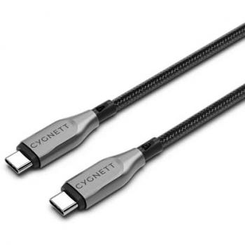 Cygnett CY4678PCTYC 3M USB 2.0 Cable – Black / Silver Edition