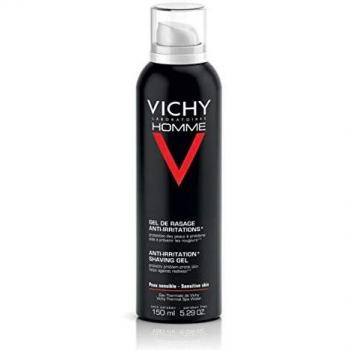 Vichy Homme Gel de Rasage Anti-Irritations Peau Sensible 150ml