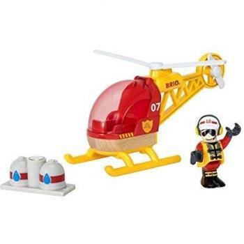 BRIO® WORLD Feuerwehr-Hubschrauber 33797