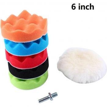 Kit de pulido con almohadillas de esponja