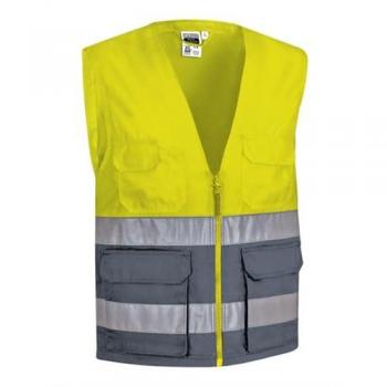 Chaleco Protección Visi-LISBURN con Bolsillos Múltiples