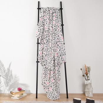 Dreamscene Spotty Ultra Soft Print Fleece Throw Blanket