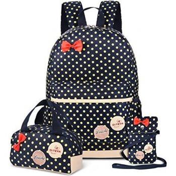 Mochila Infantil Vbiger para Niña con Bolsa de Almuerzo