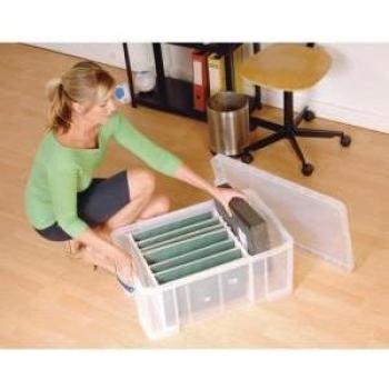 Clear Really Useful Box 42 Litres