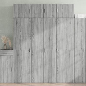 VidaXL Armadietto Grigio Sonoma 70x42,5x225 cm in Truciolato