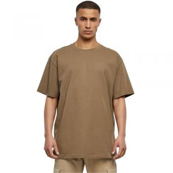 Camiseta Urban Classics heavy marrón caqui