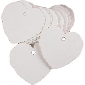 Etiquetas de Ropa de Papel Kraft 100 Piezas