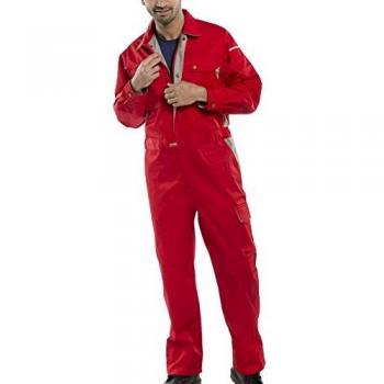 CLICK PREMIUM BOILERSUIT RED 50