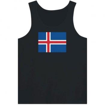 Nordic Flag T-Shirt – Unisex, Black, 100% Cotton, Fitted Style