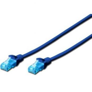 Câble de réseau 5M Cat5E U/Utp (Utp) Bleu