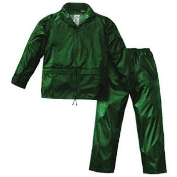 Completo Impermeabile in Nylon Verde XL – Modello Nettuno
